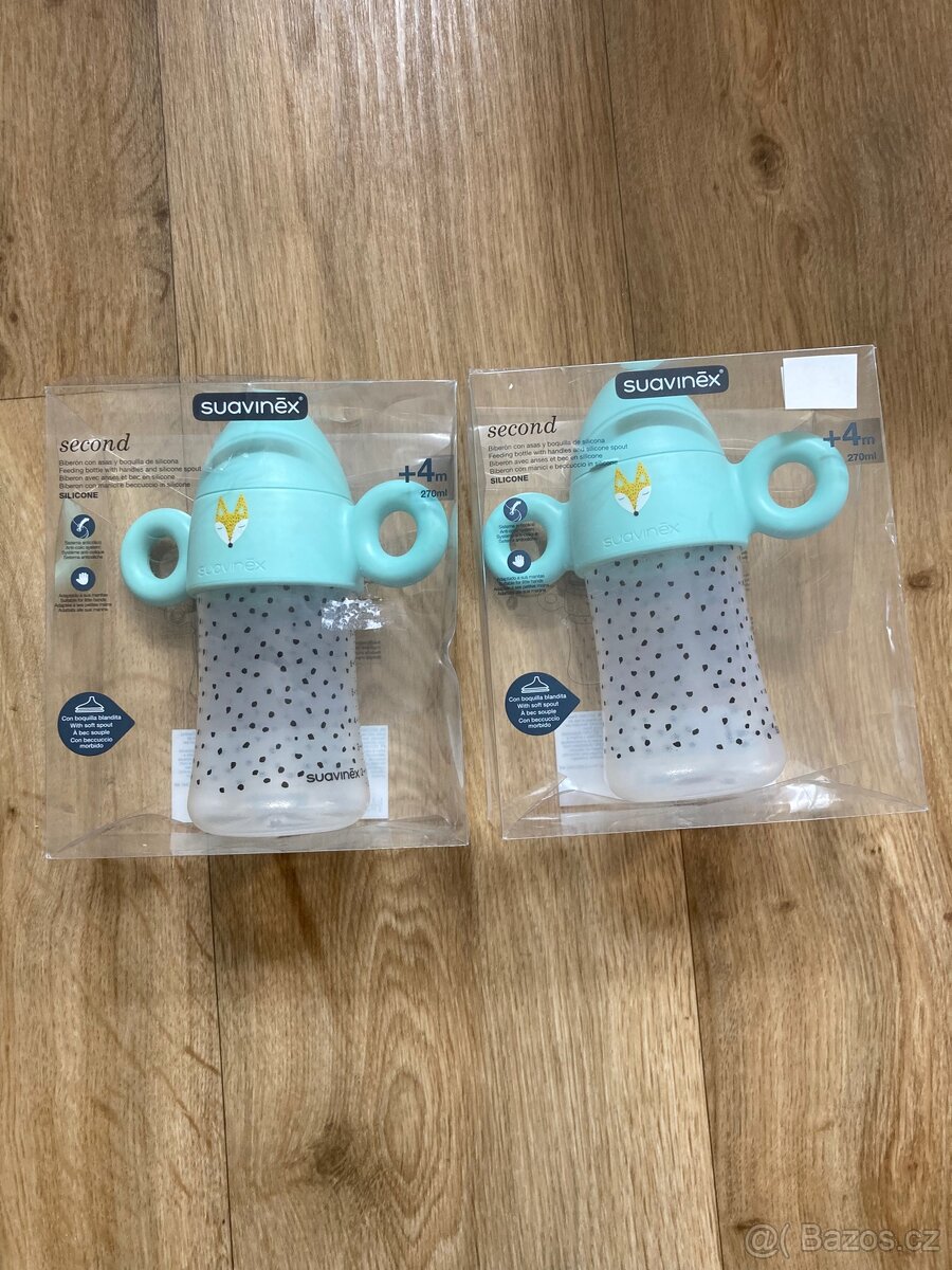 Lahvičky pro dvojčata Suavinex