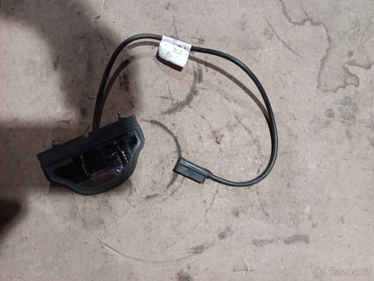 Osvětlení SPZ Aspöck - žárovky