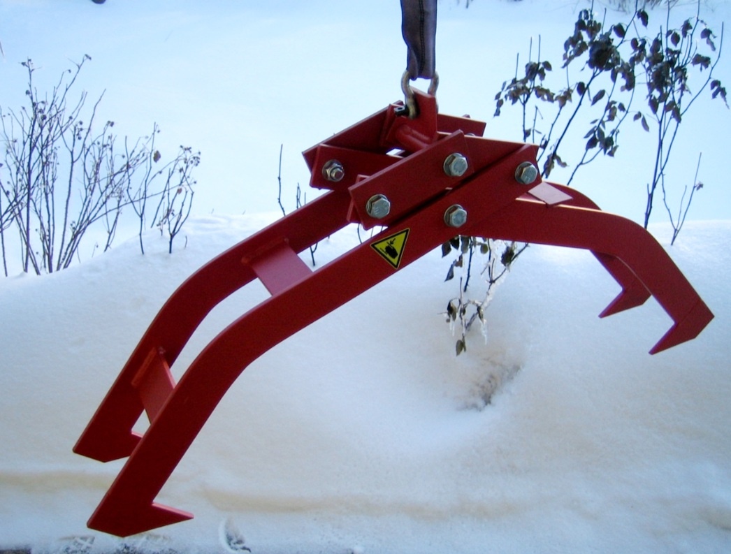 Kleště na klády mechanické, Drapák, 2t