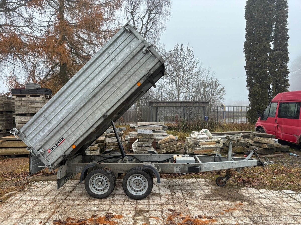 Sklápěcí přívěs Pongratz