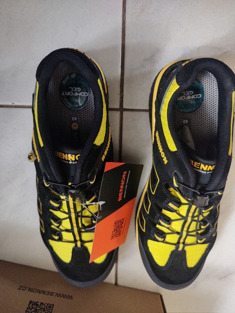 Nové pracovní boty bennon (vel.43)