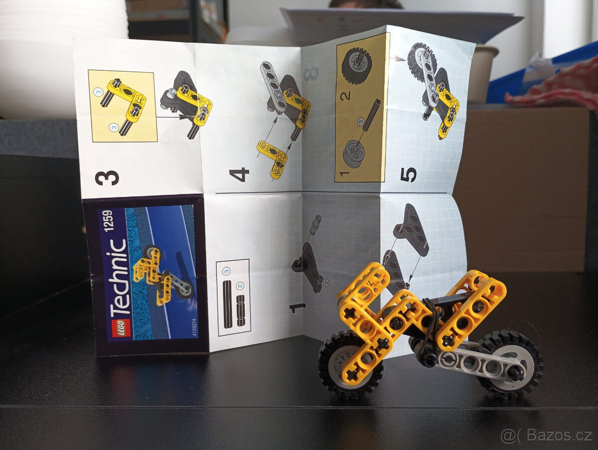 LEGO Technic 1259 Motorbike +návod