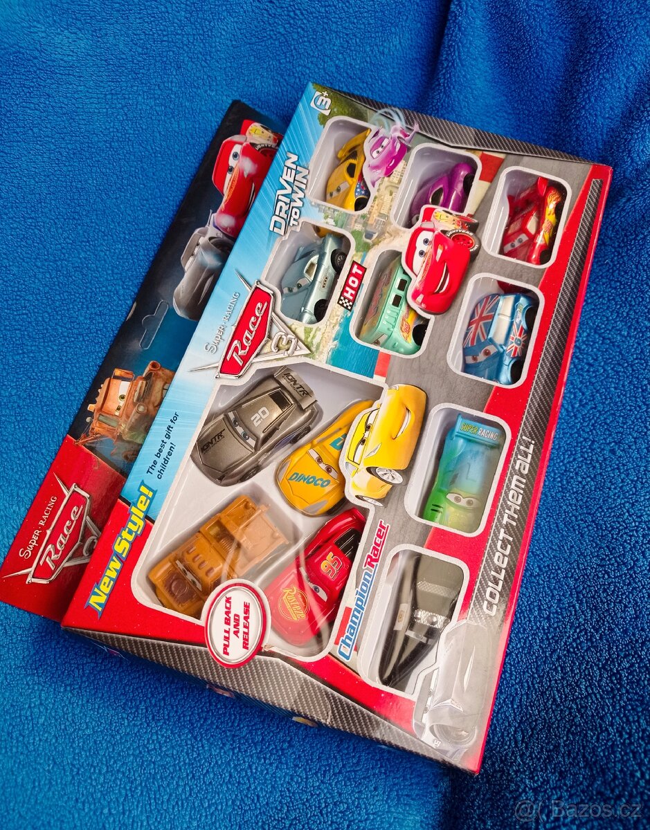 Auta Cars Blesk McQueen Burák