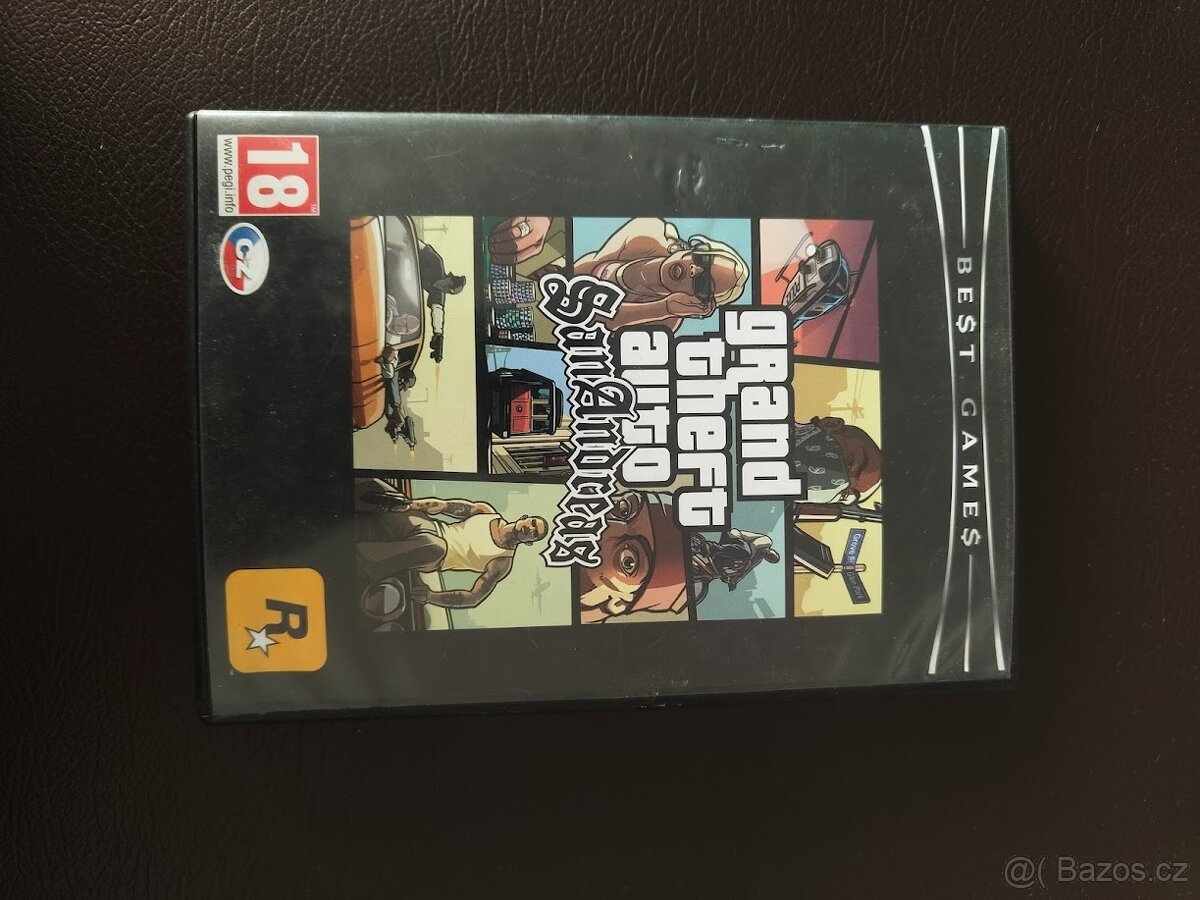 Grand Theft Auto - San Andreas (CZ Edice)