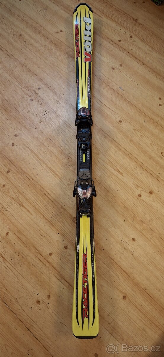 Volkl 149 cm SL racing+ vaz 2 az 7.