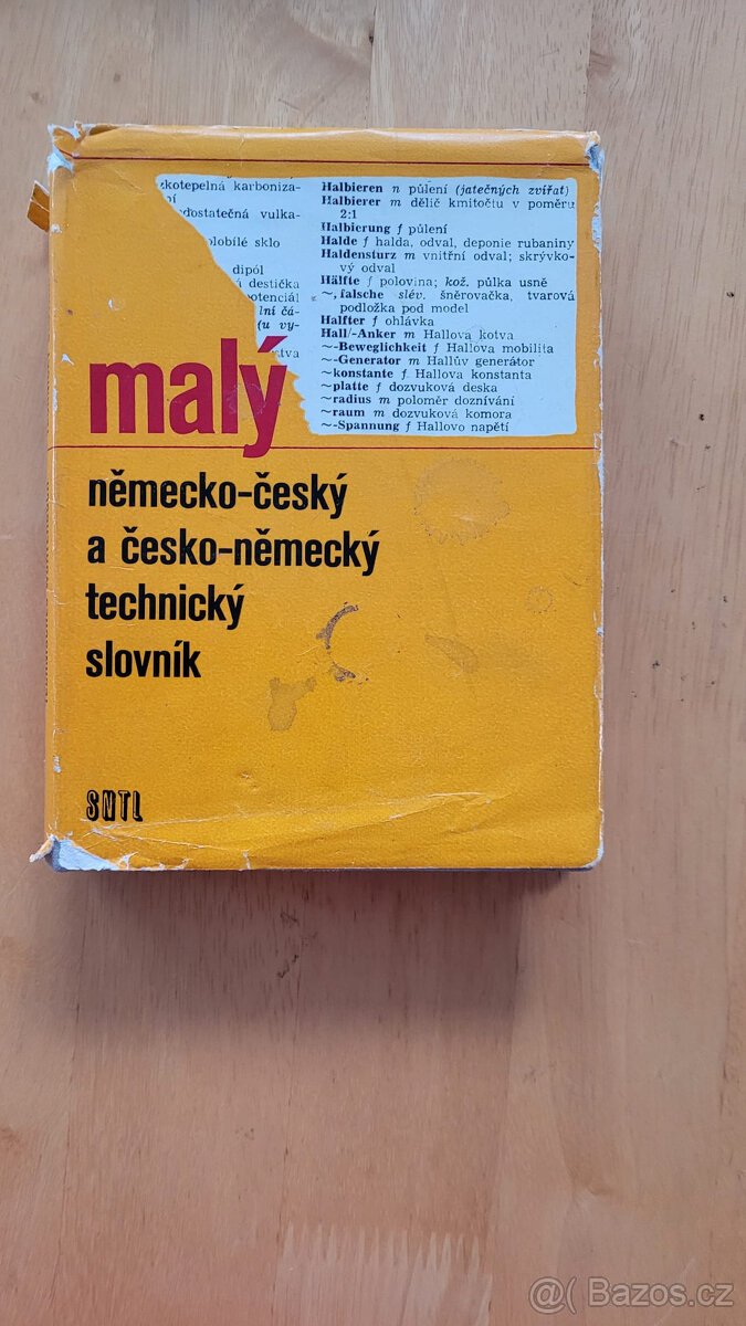 Malý česko-německý a německo český technický slovník