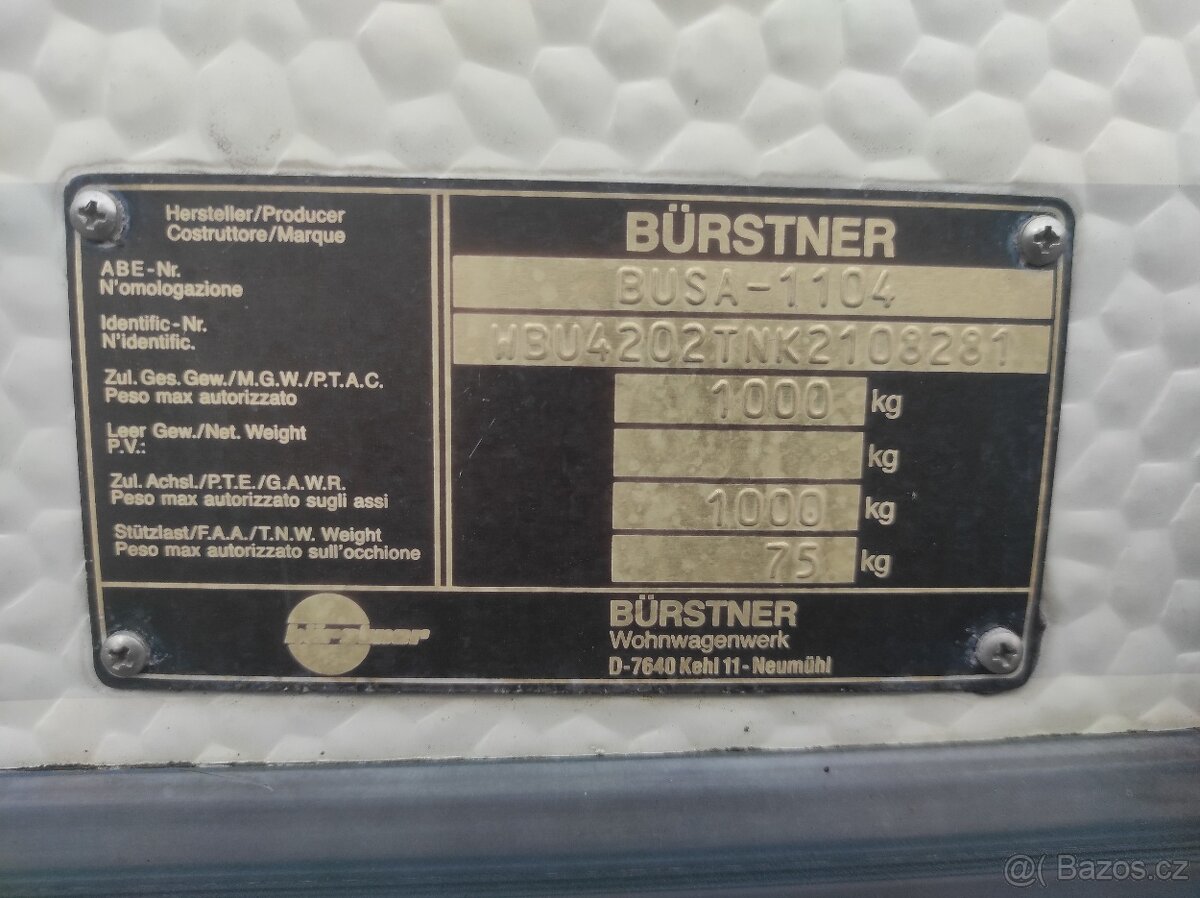 Obytný přívěs karavan