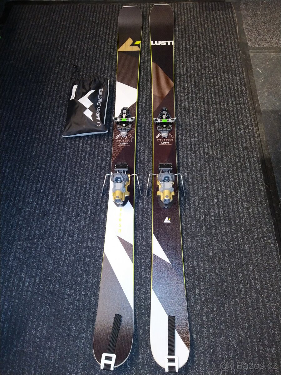 NOVÉ Skialp/freestyle all mountain lyže Lusti Verso 173/98