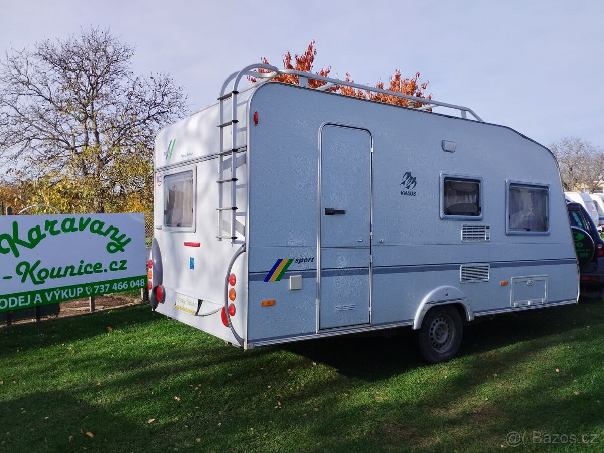 KNAUS SPORT 420QD č.734 pro 4. Stan. 1200 kg. R 2003