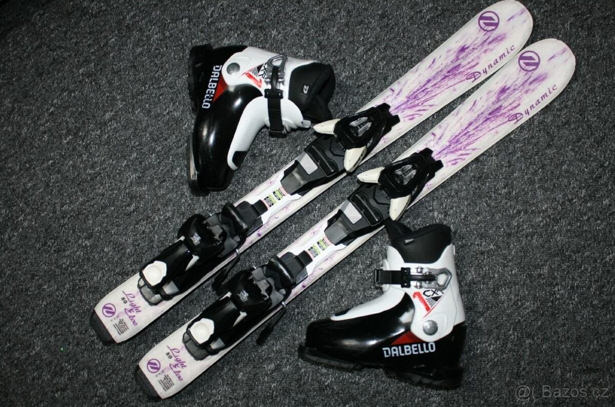 lyže dynamic Elve 80 cm , lyžiarky dalbello
