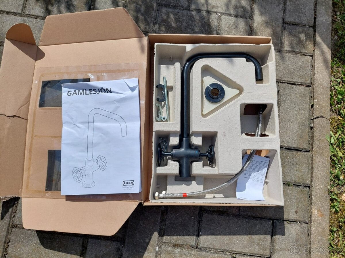 Retro baterie ikea Gamlesjon černá