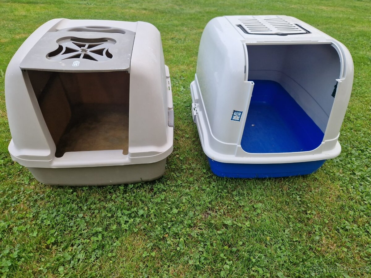 Plastova prepravka - kocici zachod 2x