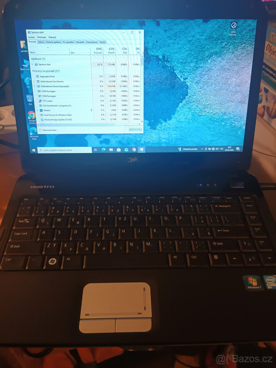 notebook Dell Vostro 1014 14" s 120 GB SSD