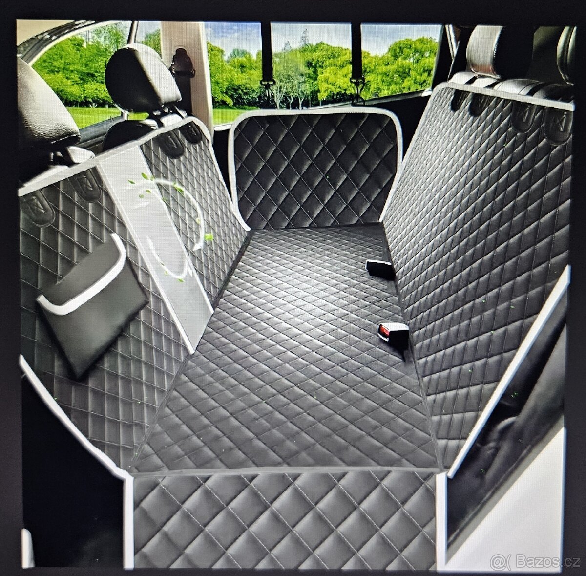 Kryt zadních sedadel box pro psa