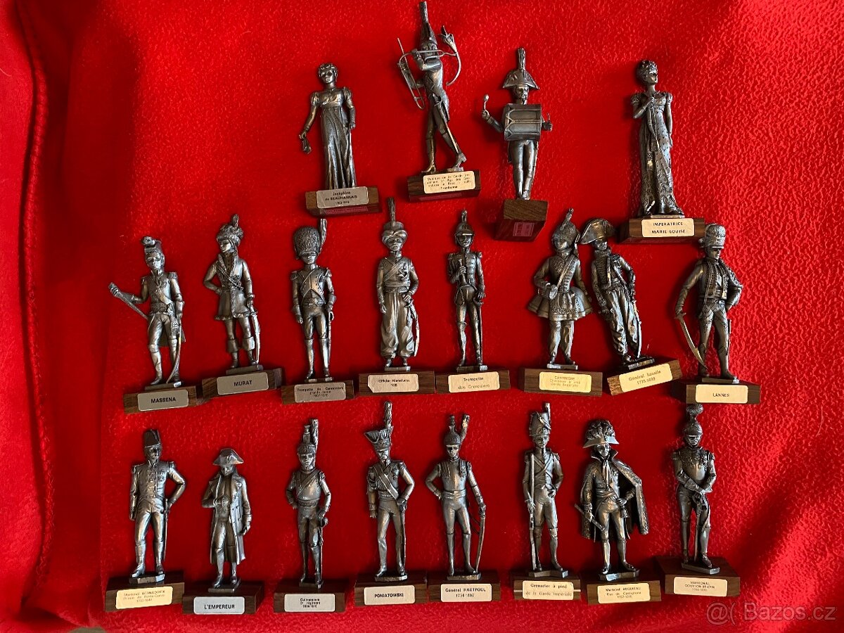 sbírka cínových vojáčků-Napoleonské války
