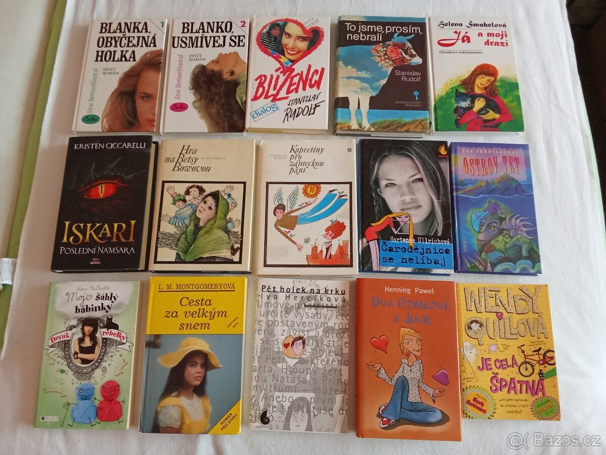 Mix knih pro dívky 2