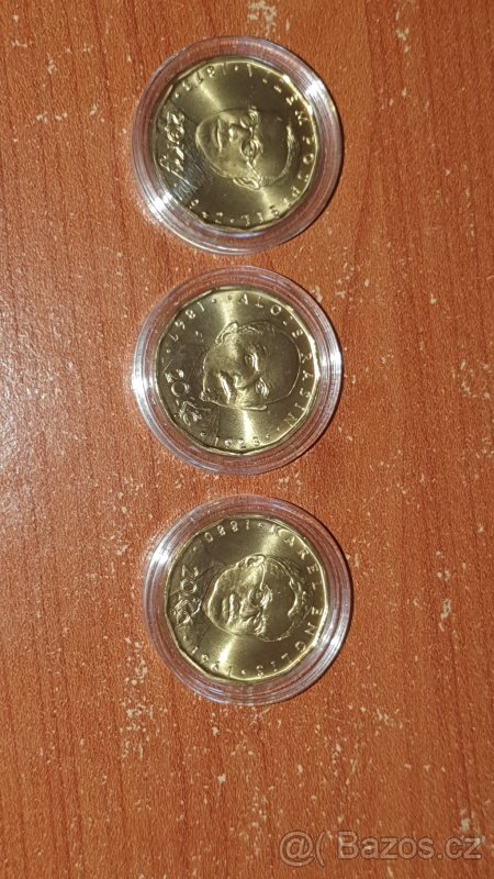 Mince 20Kč 2019, Rašín, Pospíšil, Engliš