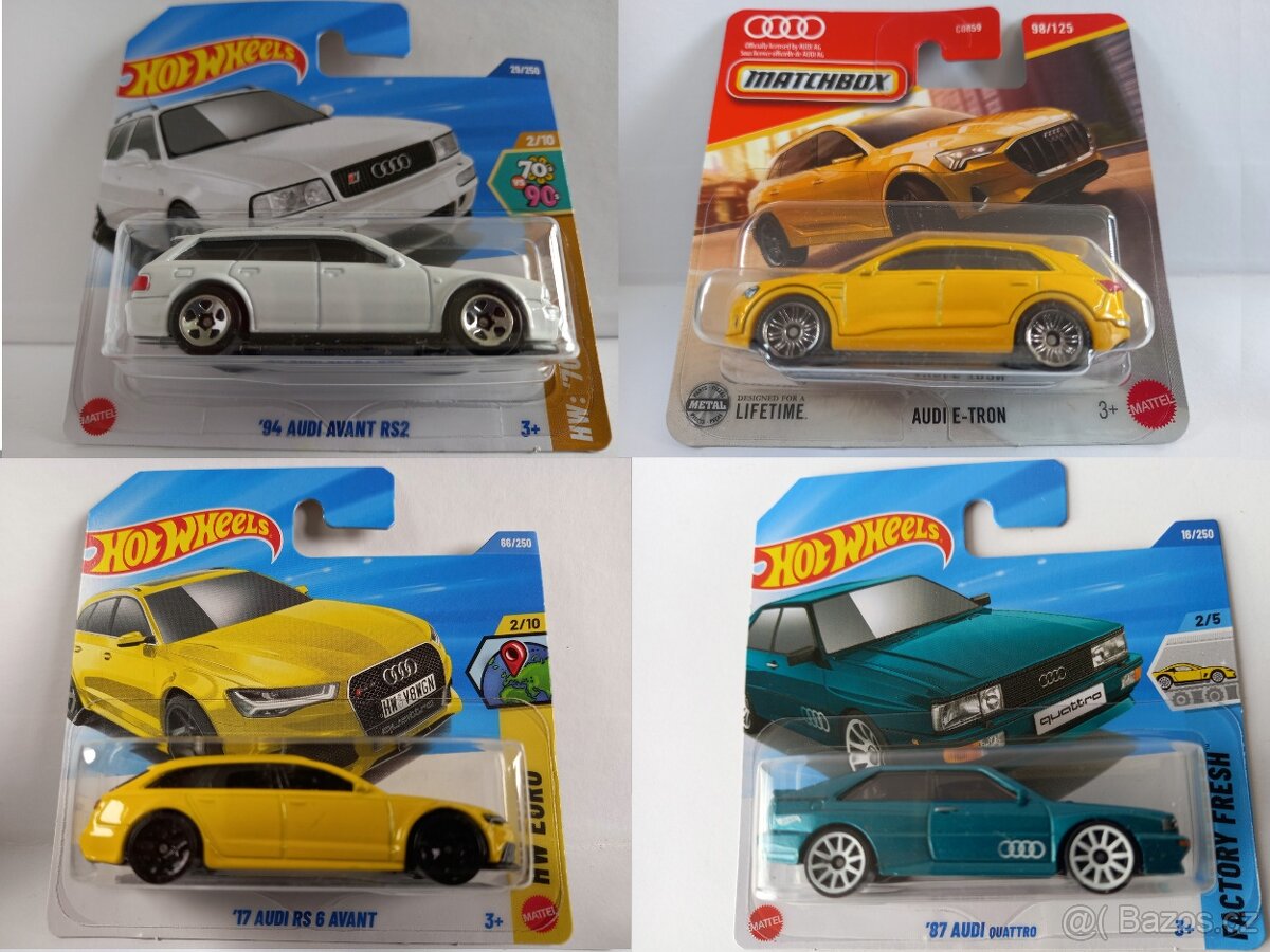 HOT WHEELS - MATCHBOX - AUDI