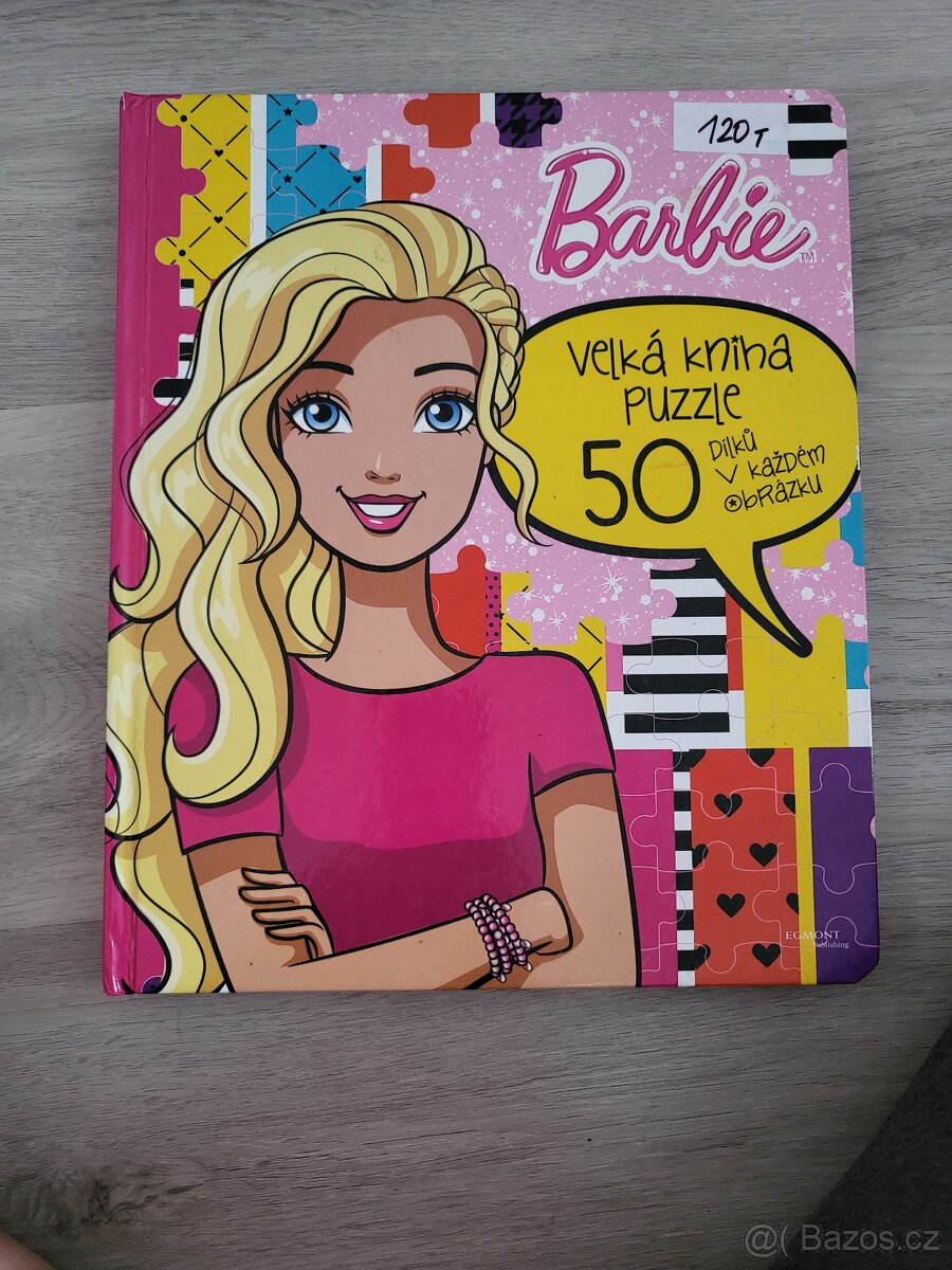 Barbie Velká kniha puzzle