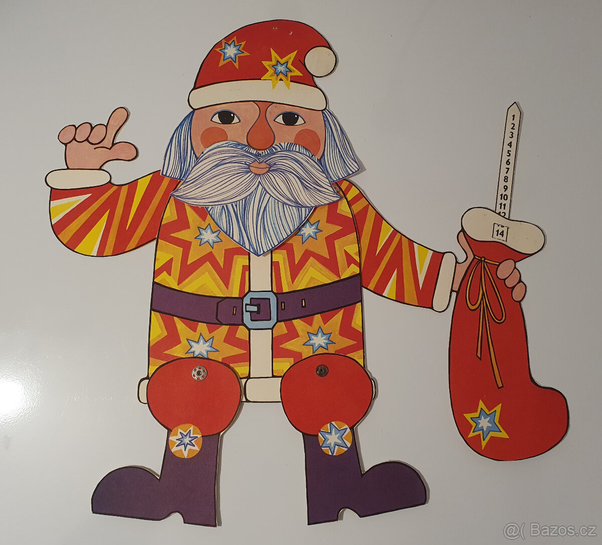 Staré retro adventní kalendáře