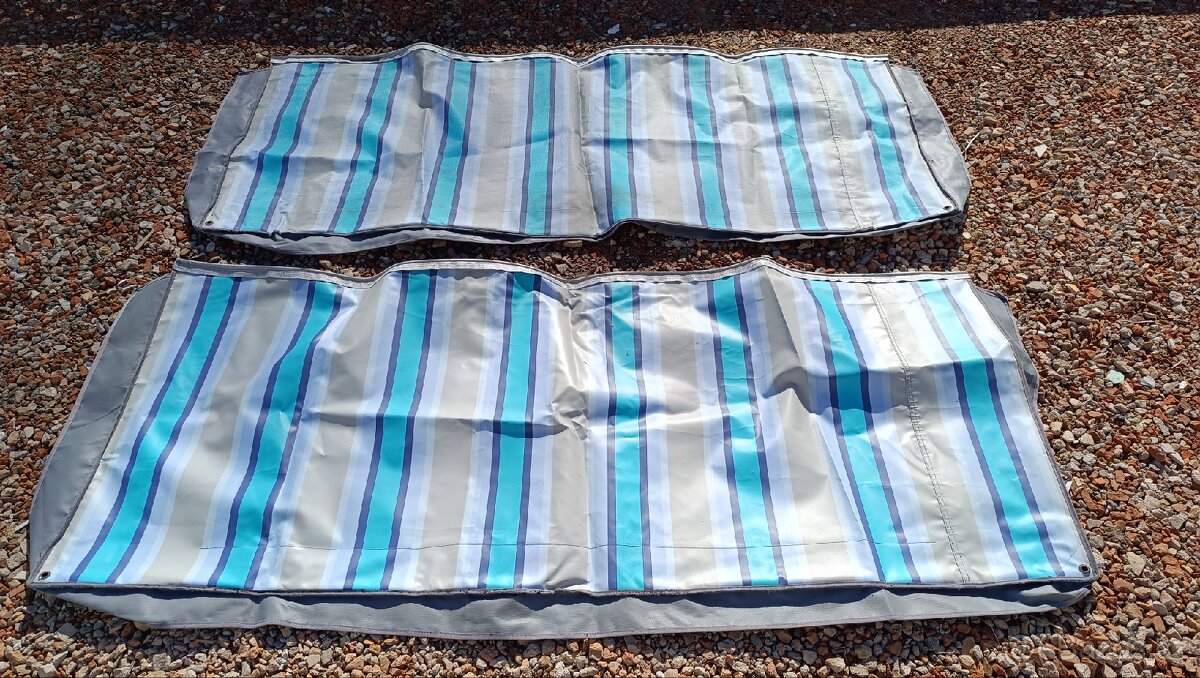 Ochranná plachta na okno karavanu