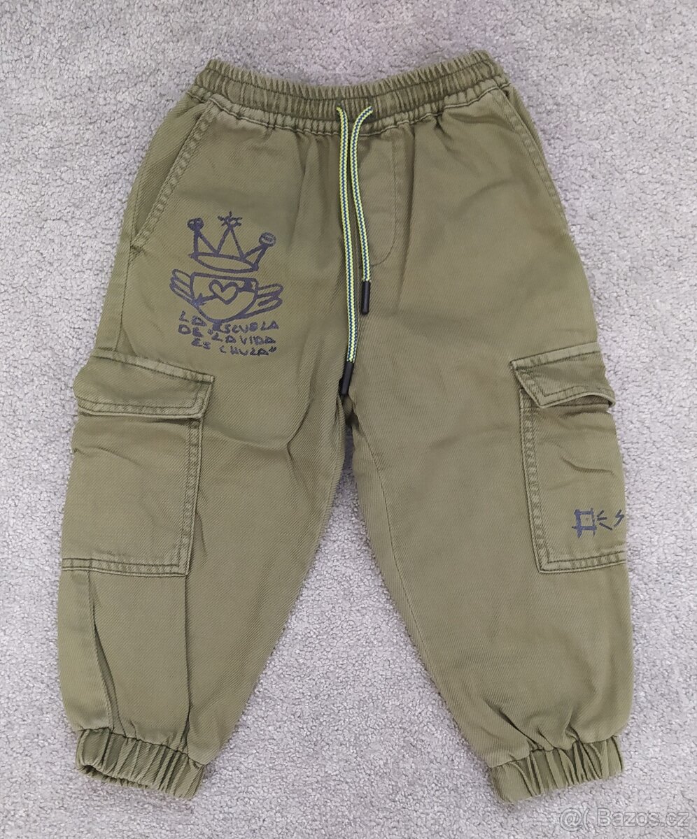 Dětské kalhoty Desigual, vel. 98-104, NOVÉ