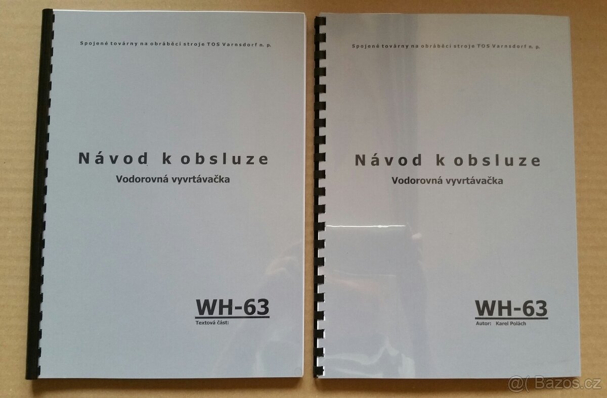 Návody vyvrtávaček