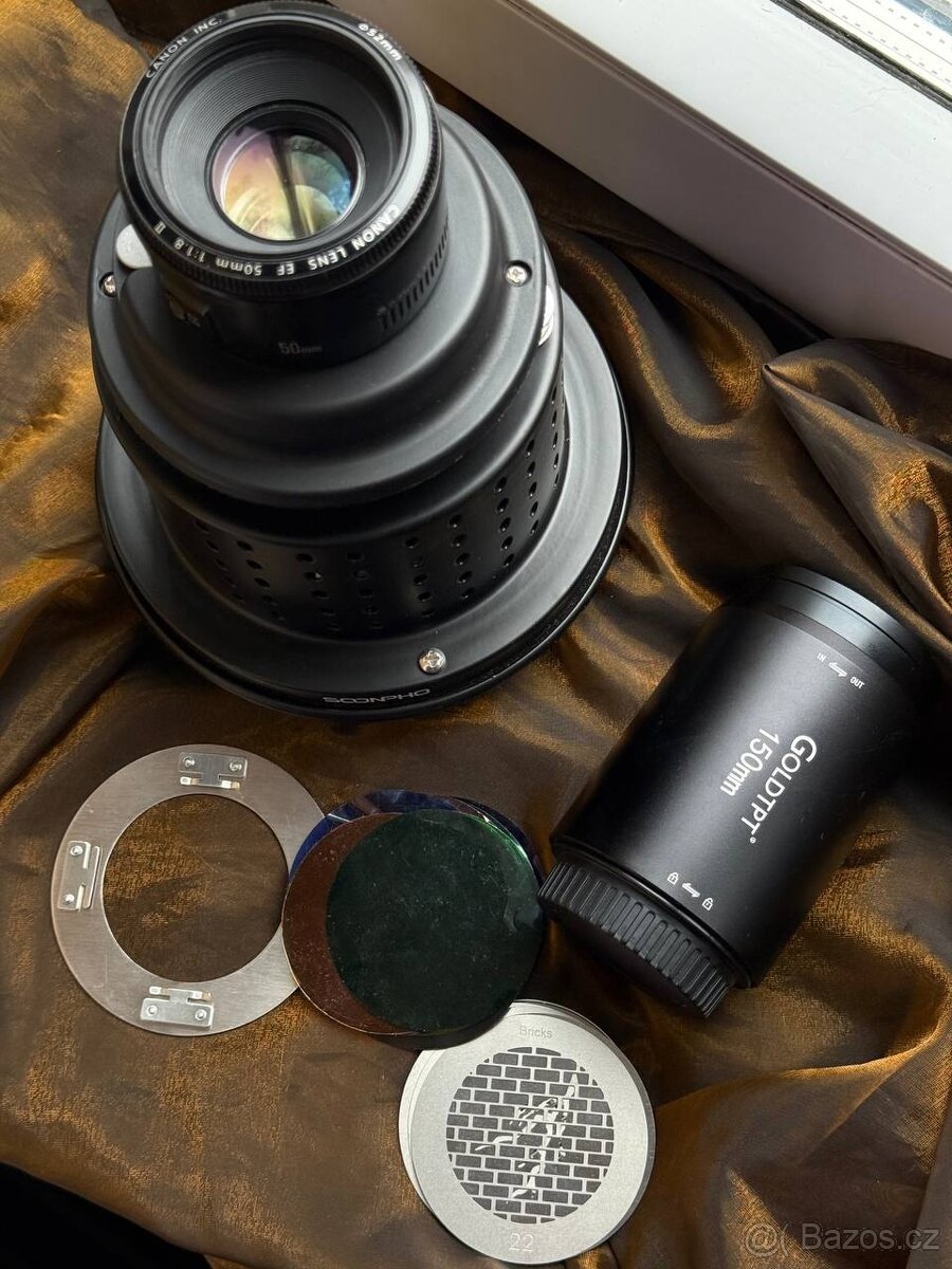 spotlight 50mm + 150mm bowens