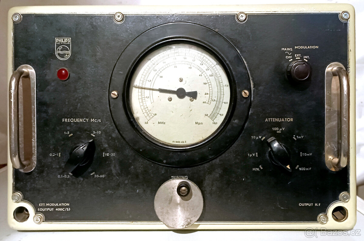 Vysokofrekvenční generátor Philips GM2882 - VF generator