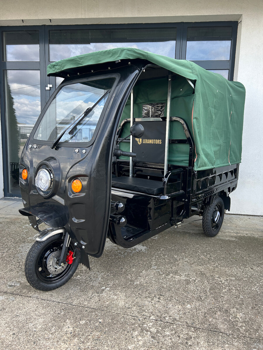 Pracovní elektro tříkolka RIKŠA 1000W COC