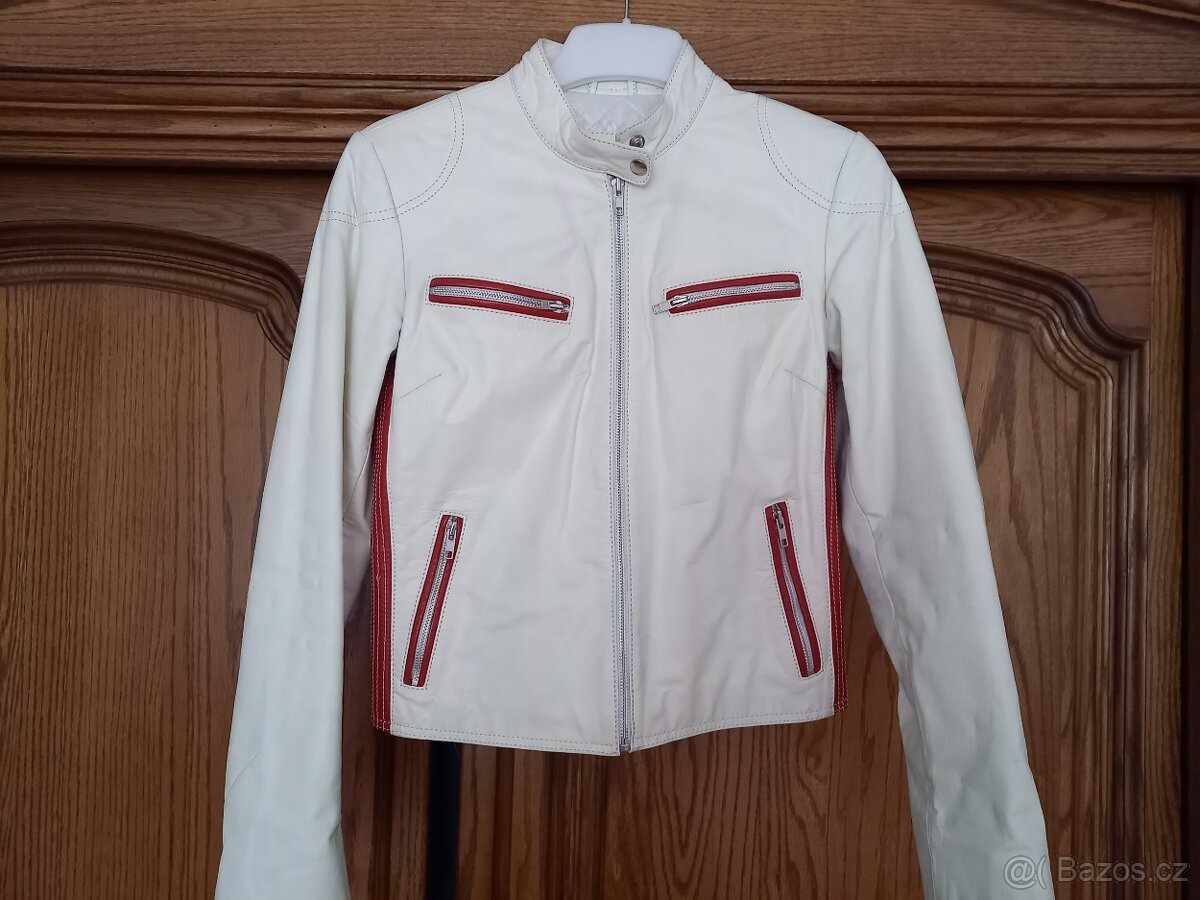 Dámská kožená bunda