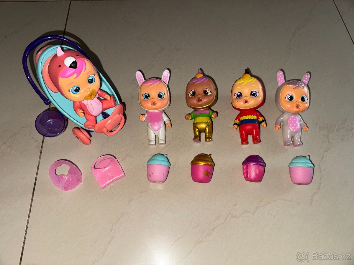 Cry Babies Magické slzy + 4x Cry Babies