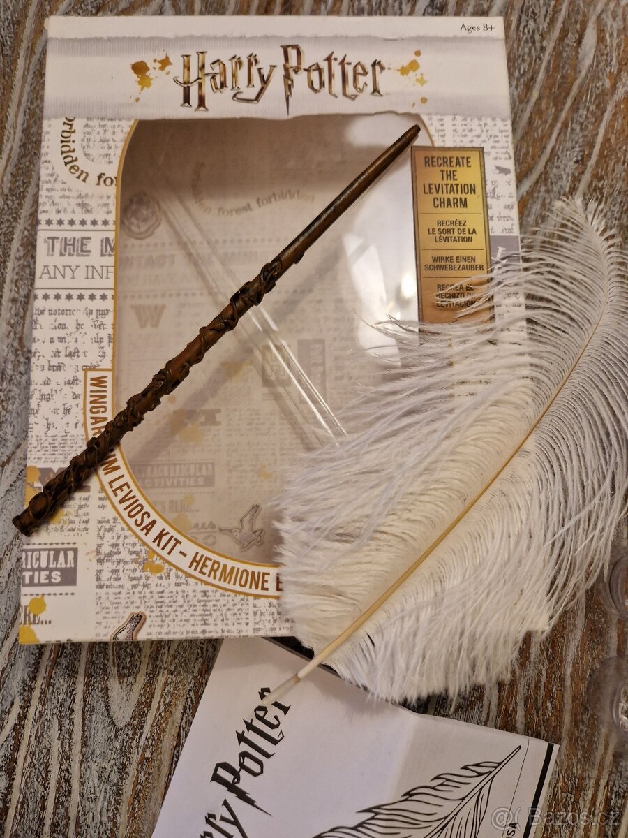 Harry Potter Levitující peří s hůlkou, Wingardium Leviosa