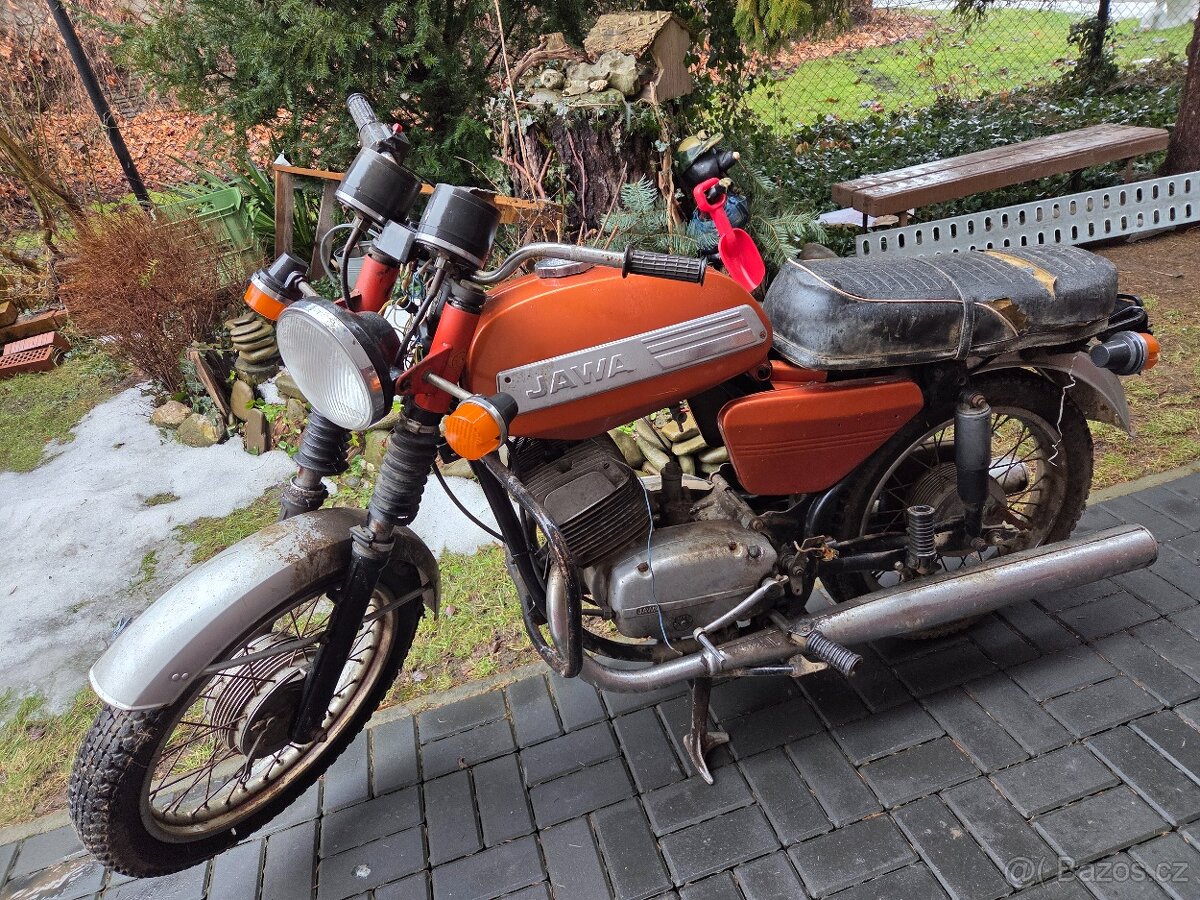 JAWA 350/634 bez TP, veterán