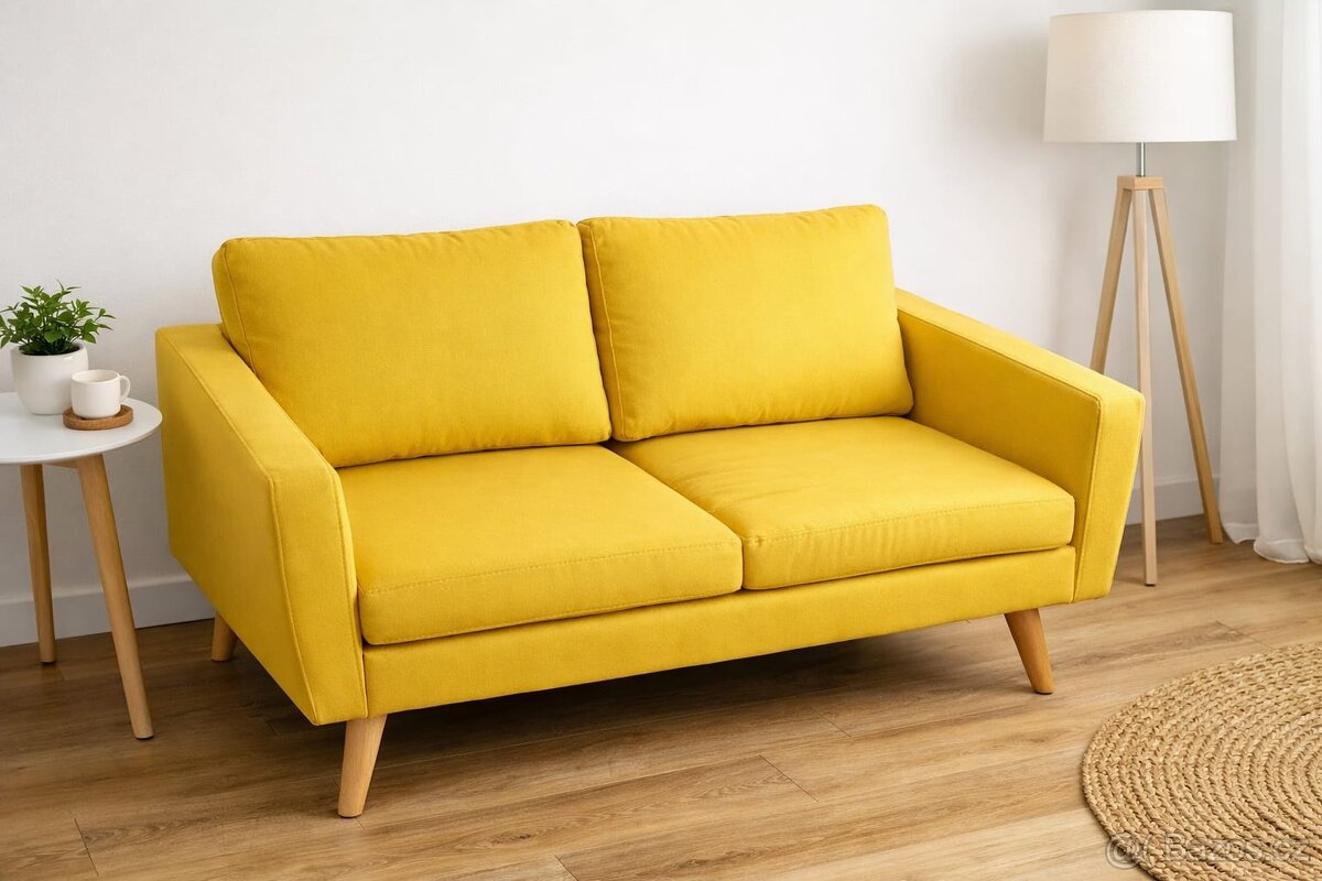 Nová skandinávská 2 místná sedačka Blair