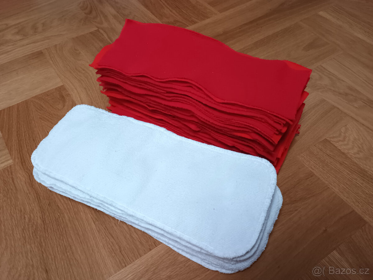 Vkládací pleny 10+48 ks