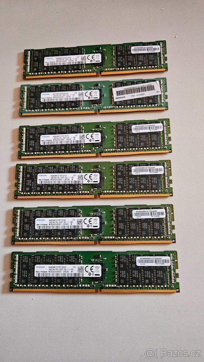 SAMSUNG 16GB 2Rx4 PC4-2400T-RA1-11-DC0