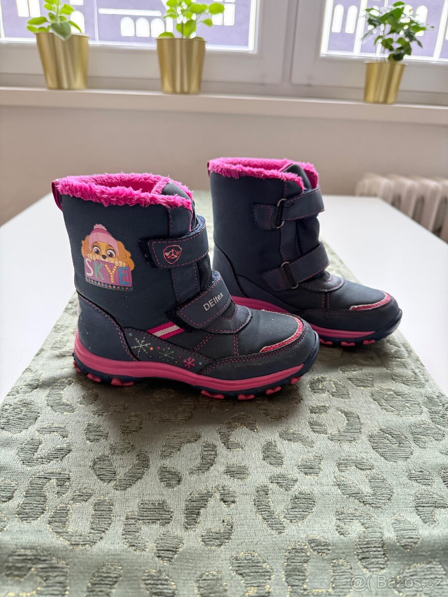 Dívčí zimní boty vel. 29