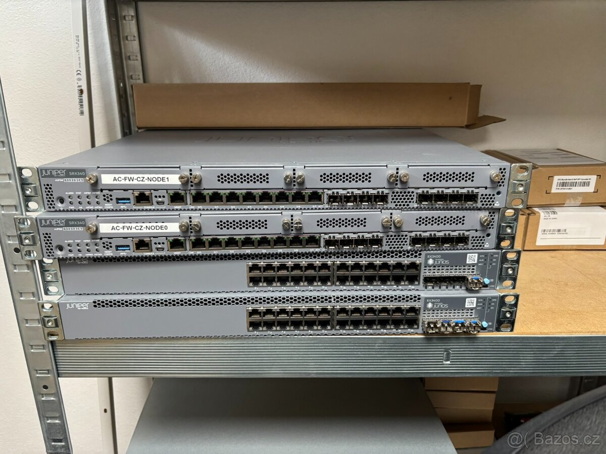 Firewall a switch Juniper