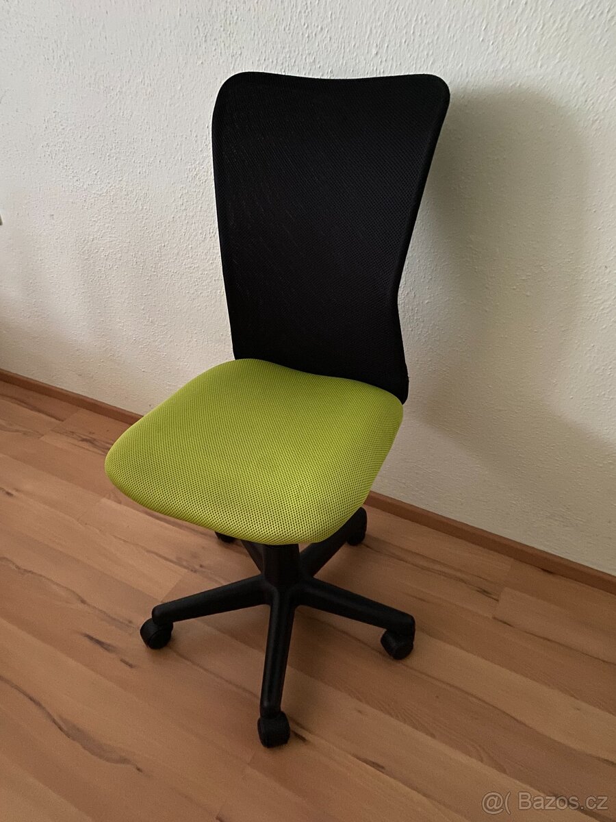 Kancelářská židle FRESH - zelená/černá