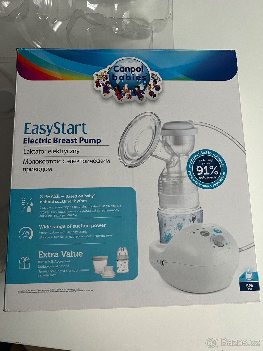 Elektrická odsávačka Canpol Babies