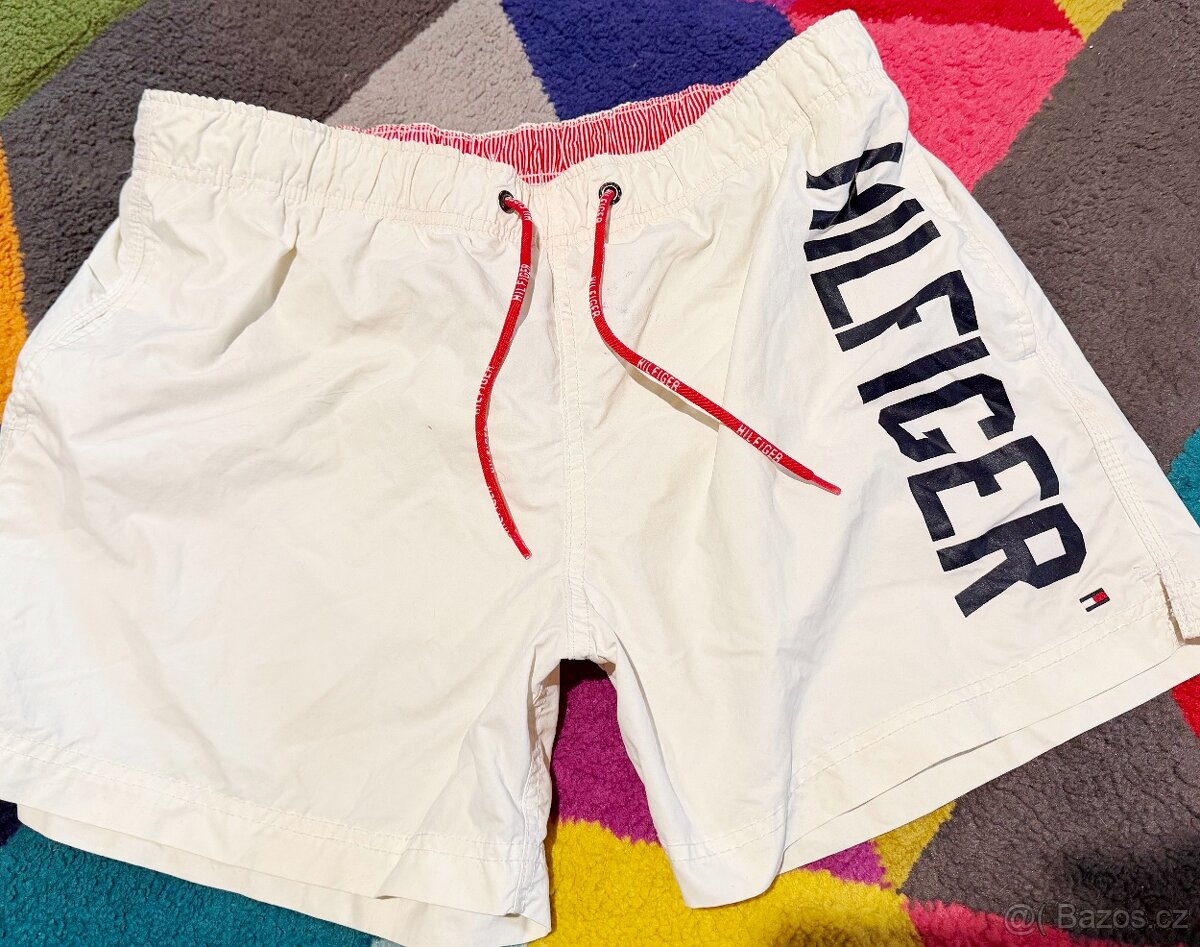 TOMMY HILFIGER PÁNSKÉ PLAVKY-ŠORTKY L