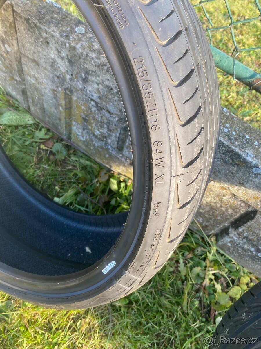 215/35 ZR 18 84w