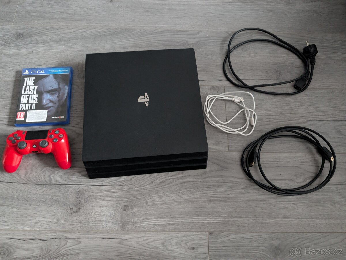 PS4 Pro 1Tb a 1 Dualschock (ovladač)