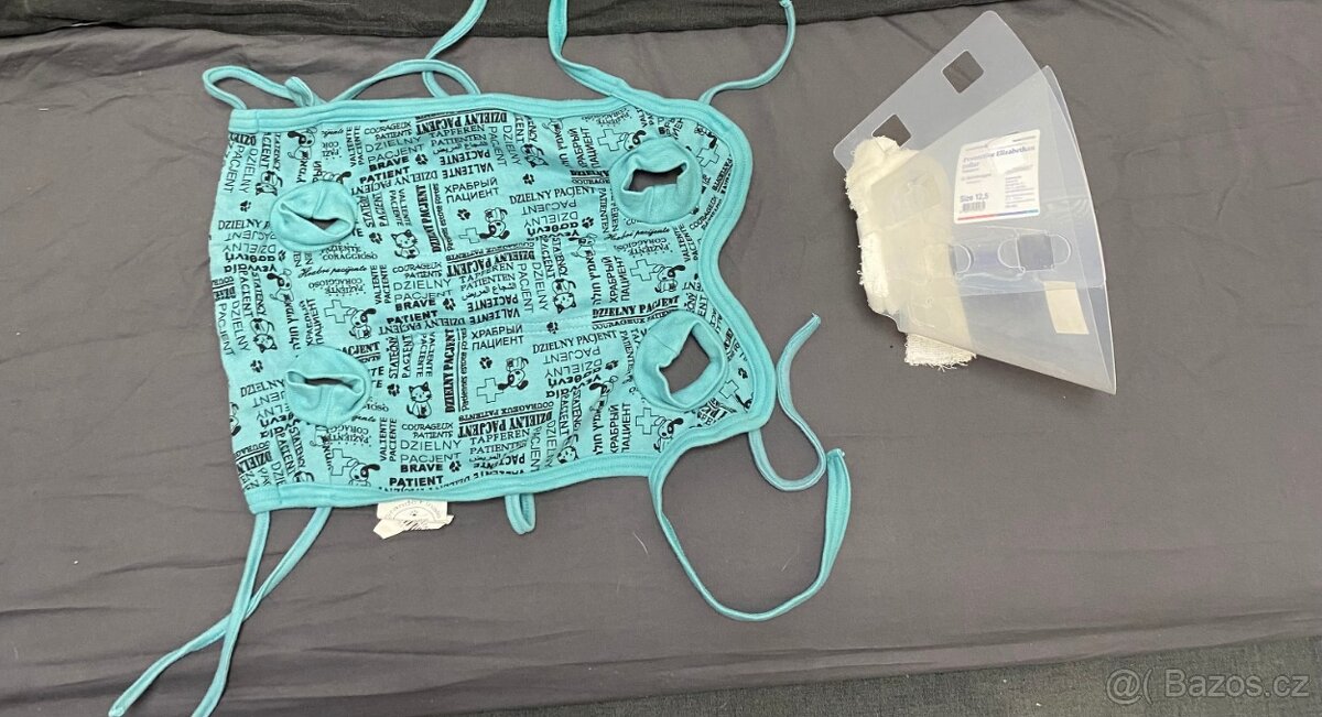 😺 Ochranný set pro kočku po operaci – vesta + límec