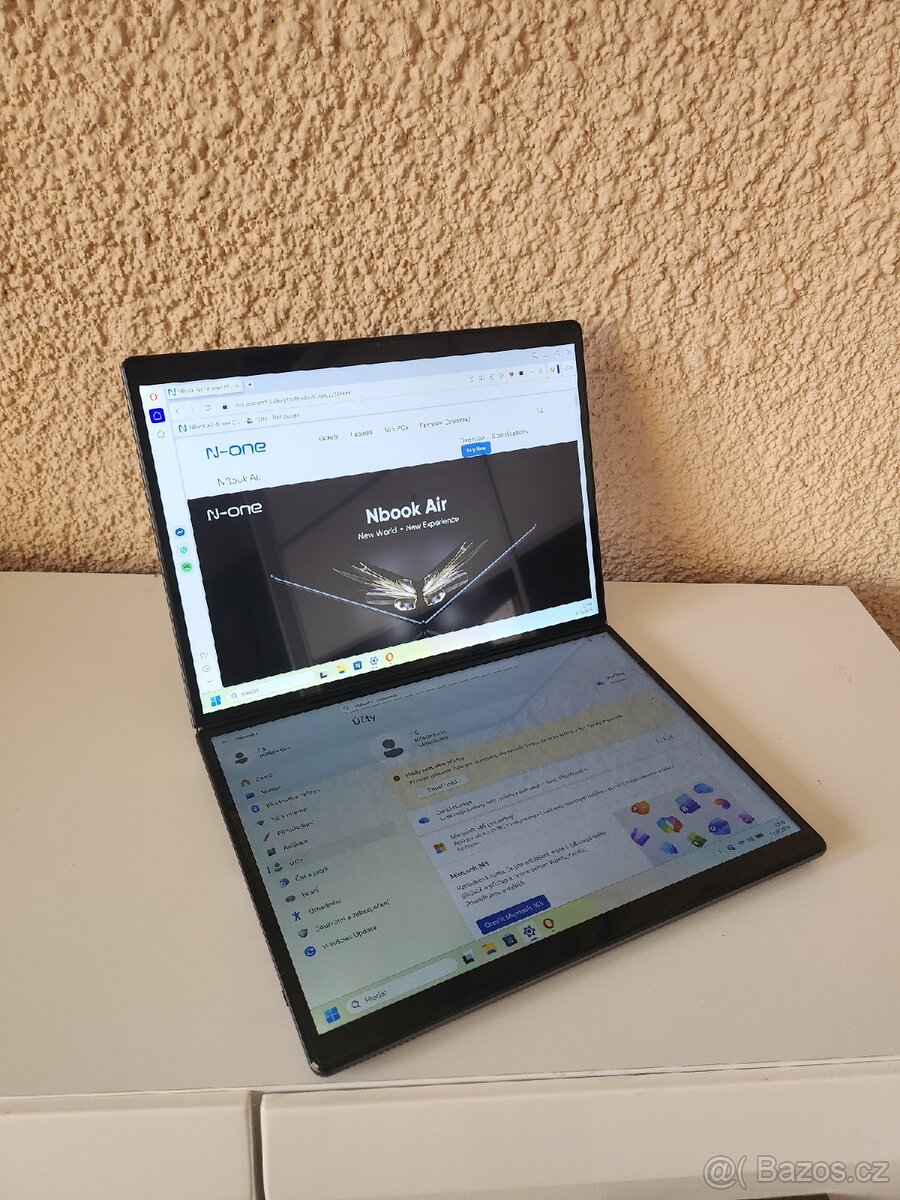 Prodám notebook - tablet se 2 displayi