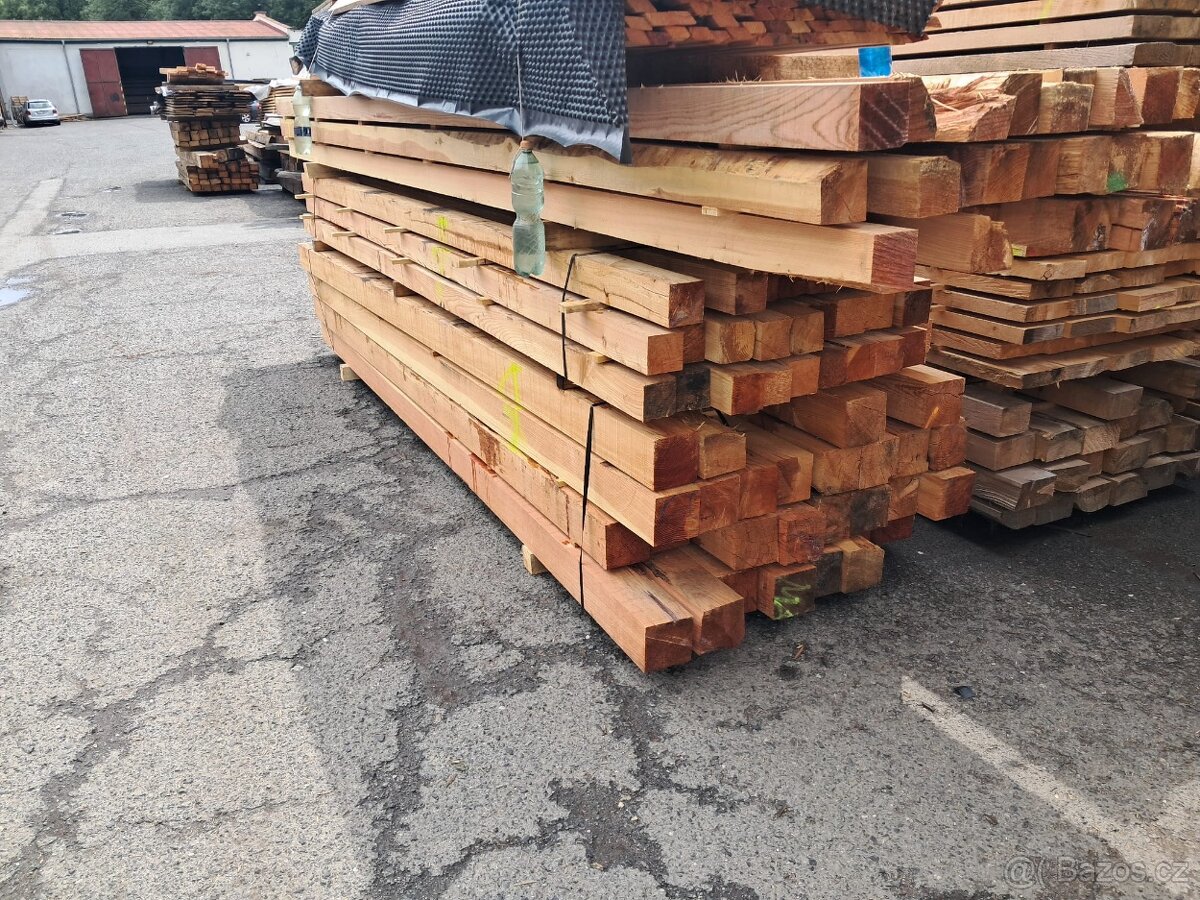 Prodám modřínové trámy