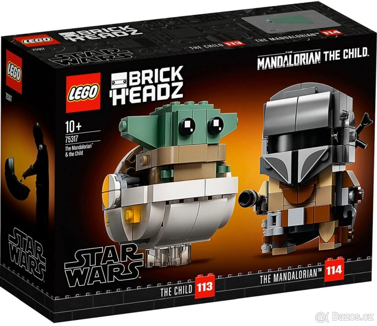 Nové LEGO Brick Headz 75317 Mandalorian a dítě