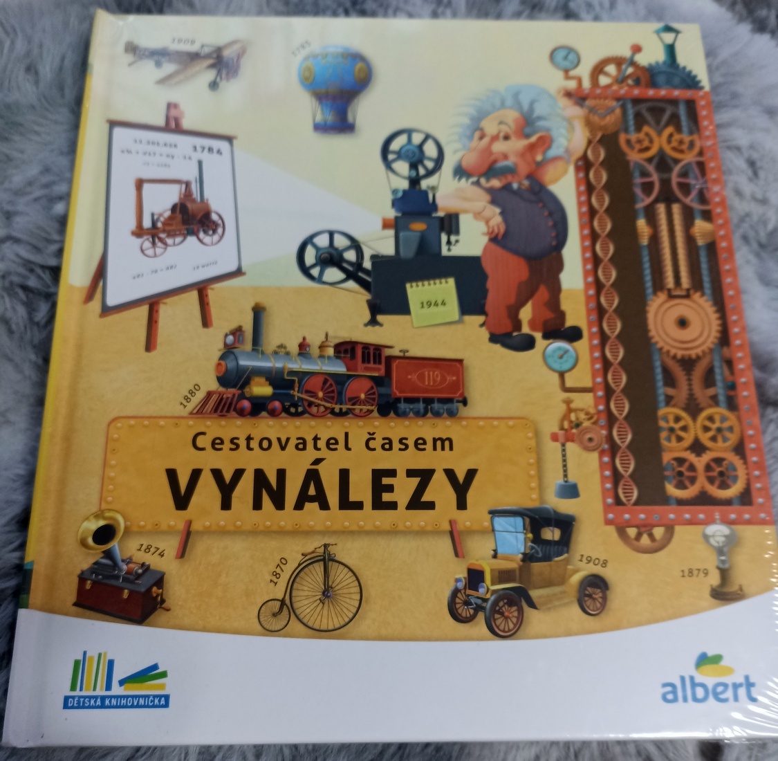 CESTOVATEL ČASEM VYNÁLEZY - NOVÁ KNIHA