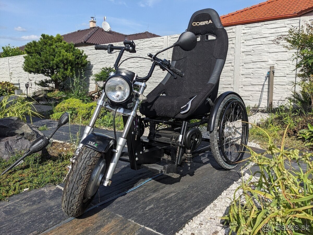 Tříkolka RID-E nejen pro invalidy.